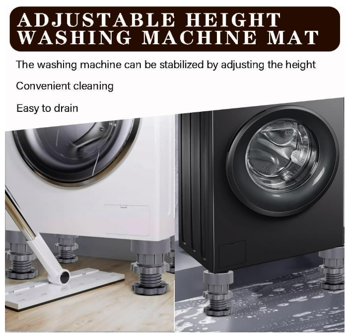 Anti-Vibration Washing Machine Pads(4 Pcs Set)