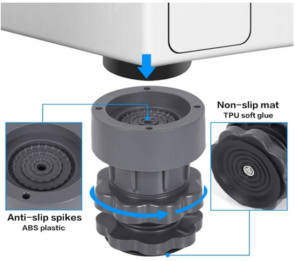 Anti-Vibration Washing Machine Pads(4 Pcs Set)