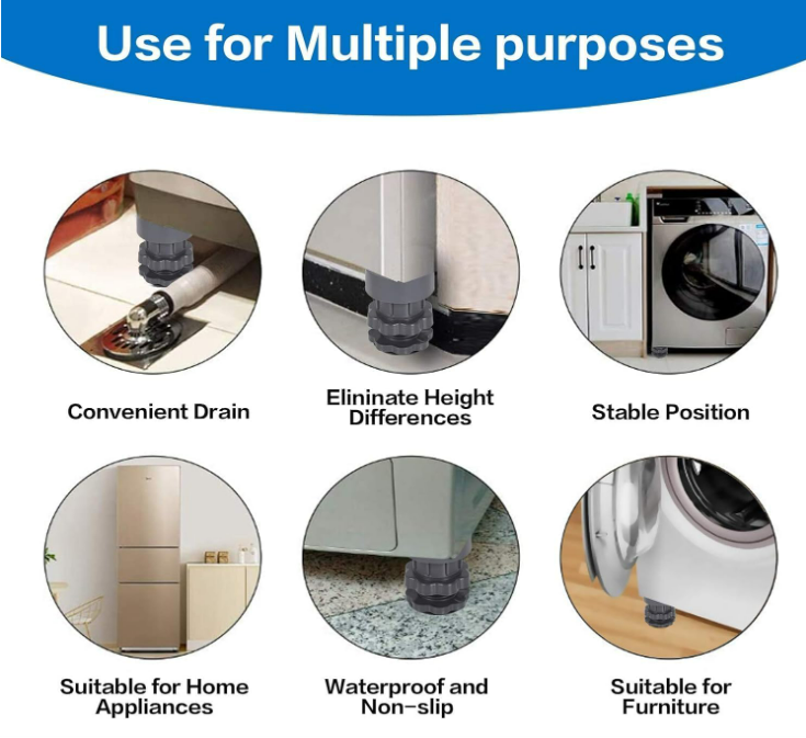 Anti-Vibration Washing Machine Pads(4 Pcs Set)